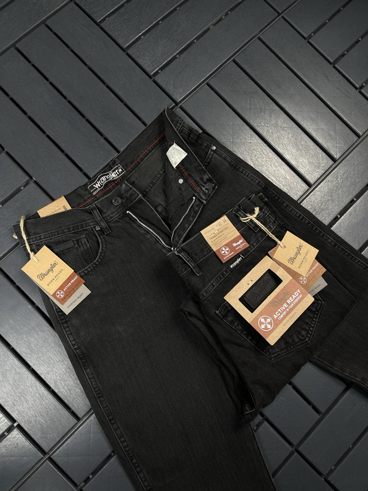 ⚜️LİKRASIZ⚜️ Wrangler Texas Rigid Denim | Çift Logo Detaylı | %100 Pamuk Regular Fit