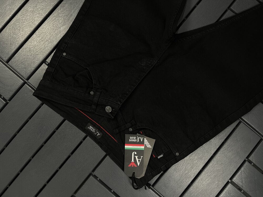 Armani İçi Örme Esnek Kumaş Regular Fit Jeans Kot Pantolon
