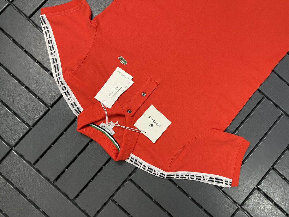  %100 Pamuk Pike Kumaş Omuz Nakış İşlemeli Polo Yaka T-shirt #ll
