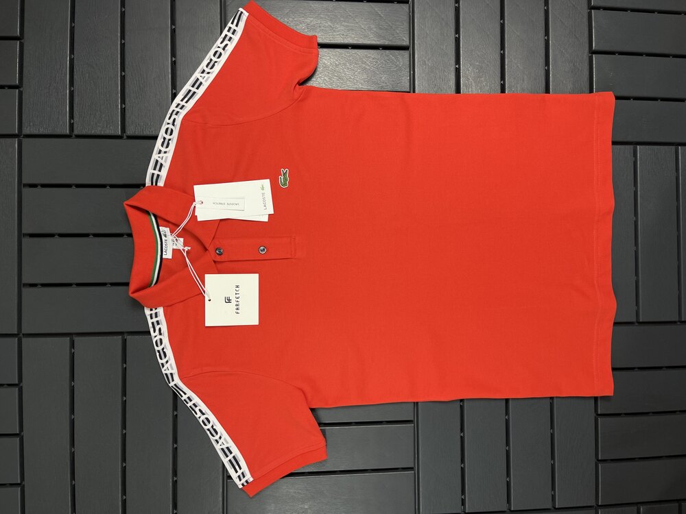  %100 Pamuk Pike Kumaş Omuz Nakış İşlemeli Polo Yaka T-shirt #ll