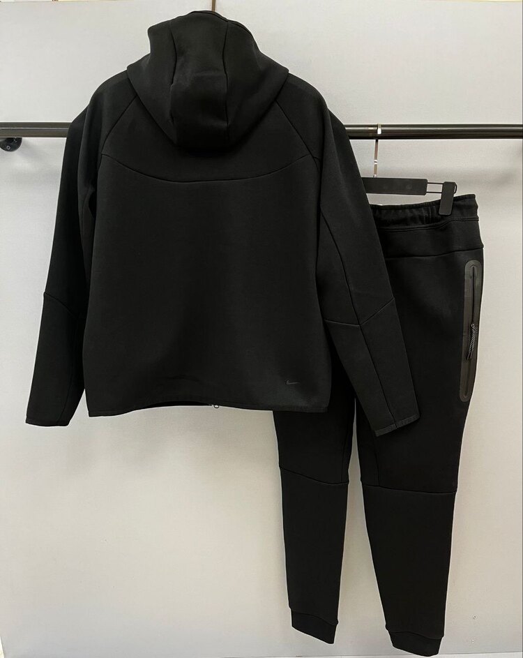 Siyah Tech Fleece Eşofman Takımı