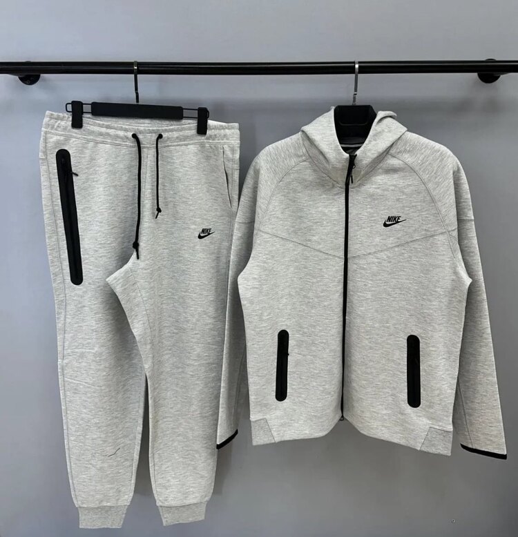Windrunner Tech Fleece Gri Eşofman Takımı