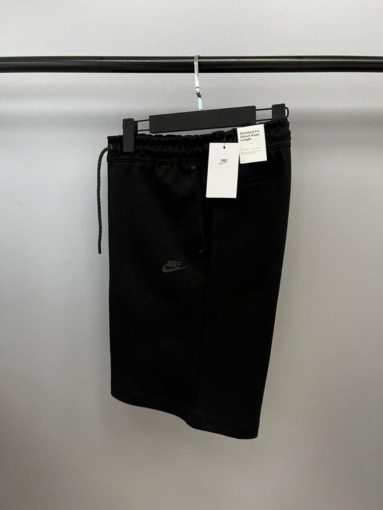 Tech Fleece Şort Siyah 