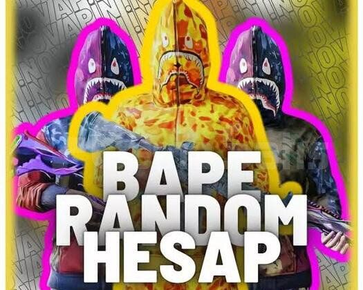 PUBG BAPE RANDOM HESAB
