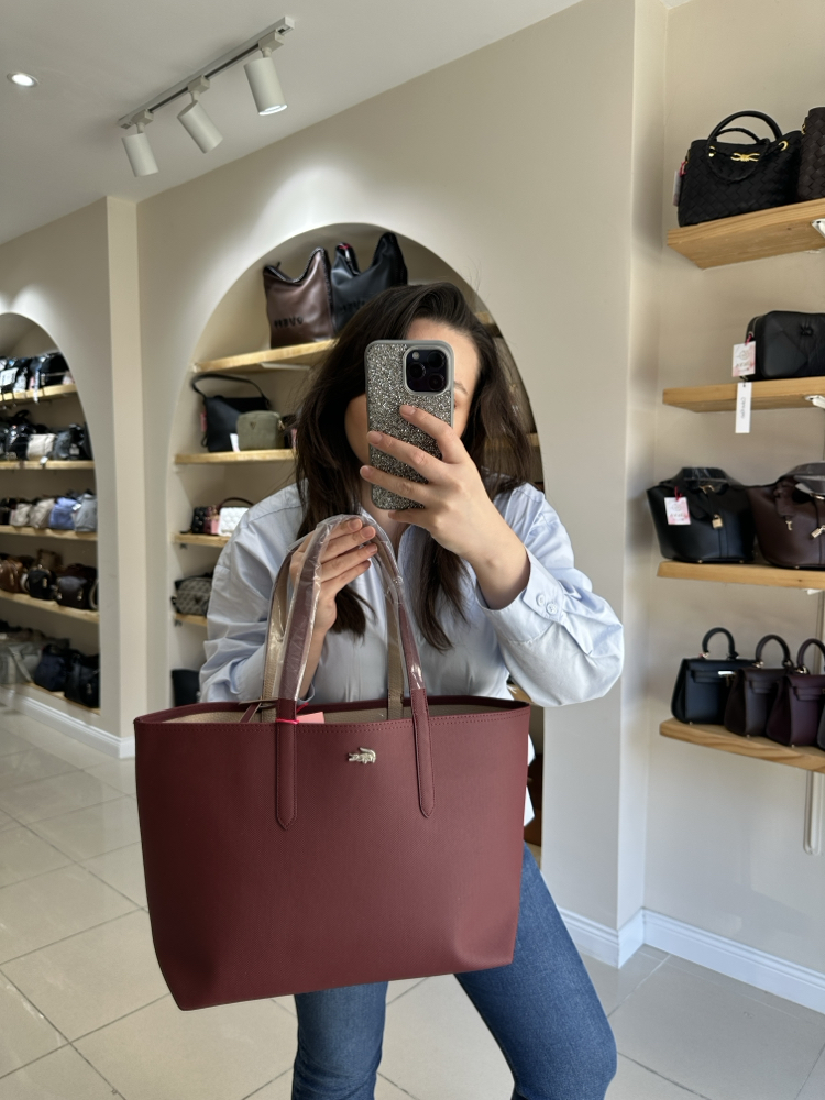 Bordo vizon çift taraflı kullanılabilir.