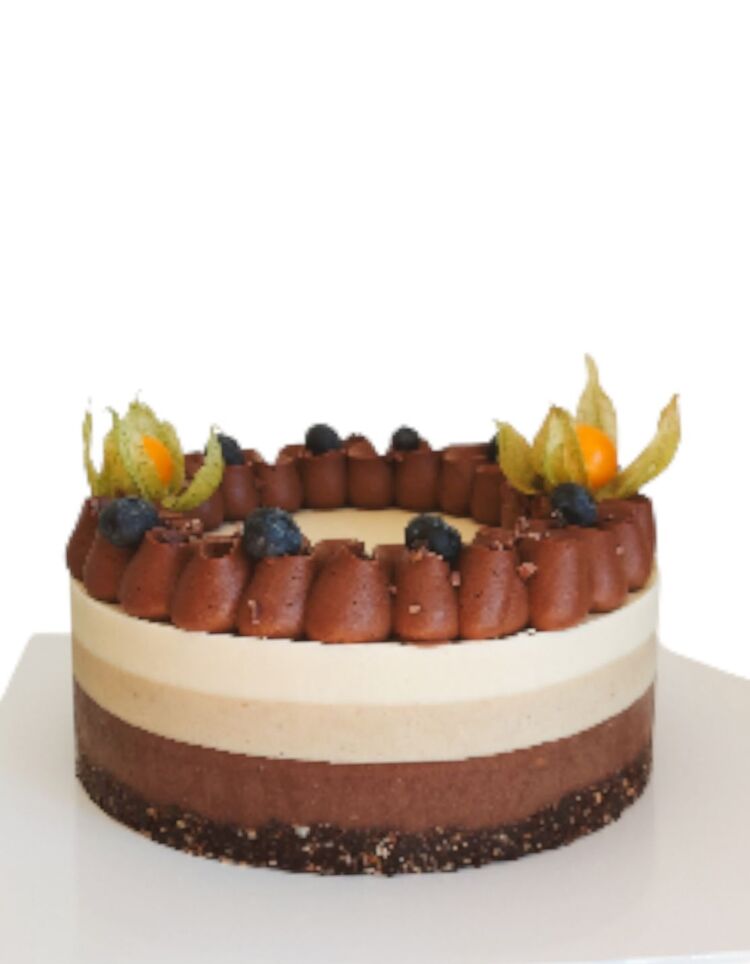 Triple Mocha Raw&Vegan Cheesecake