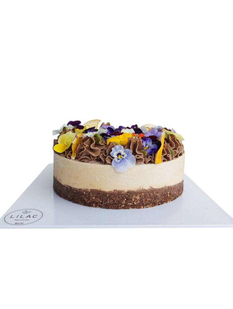 Pumpkin Raw&Vegan Cheesecake 