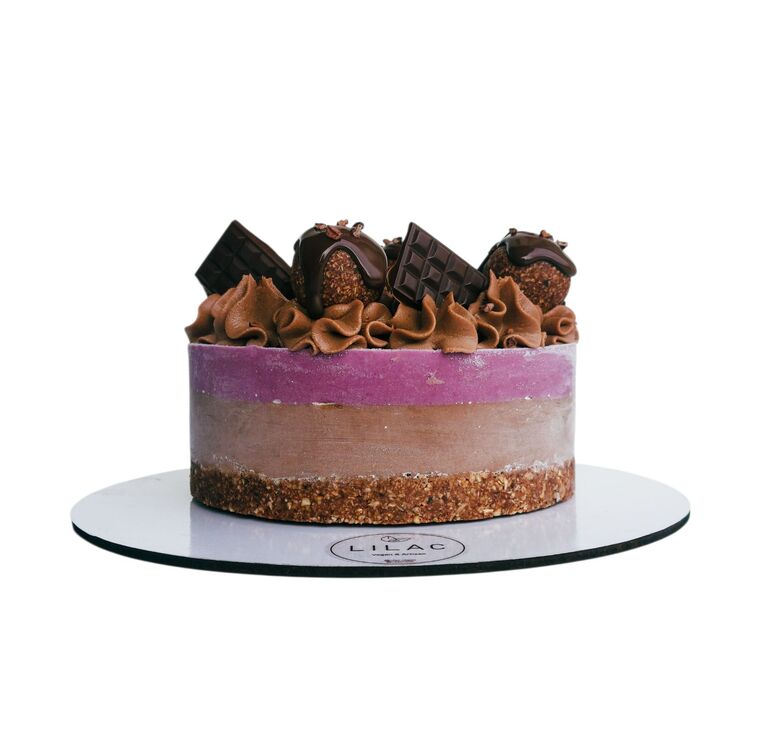 Berry Choc Raw&Vegan Cheesecake 