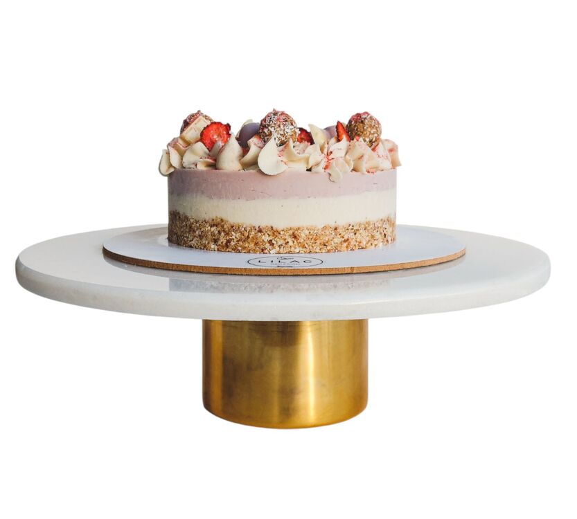 Strawberry Shortcake Raw&Vegan Cheesecake