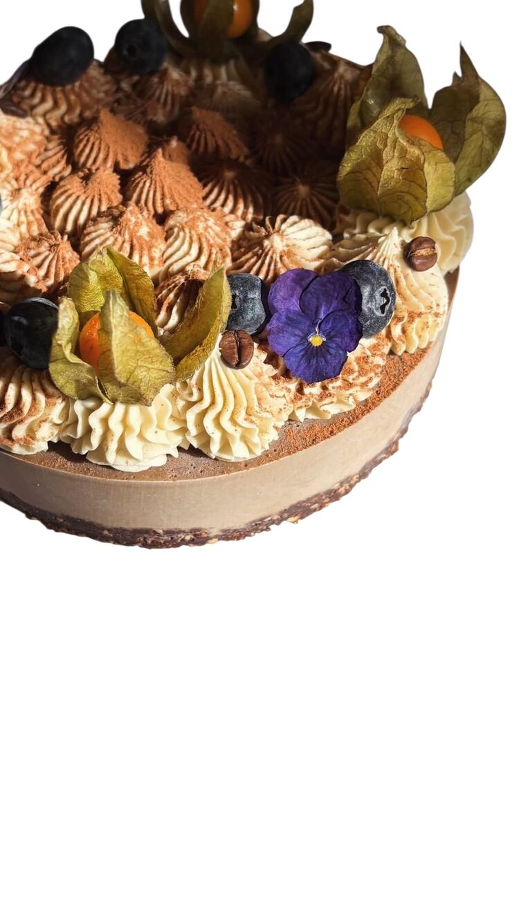Tiramisu Raw&Vegan Cheesecake