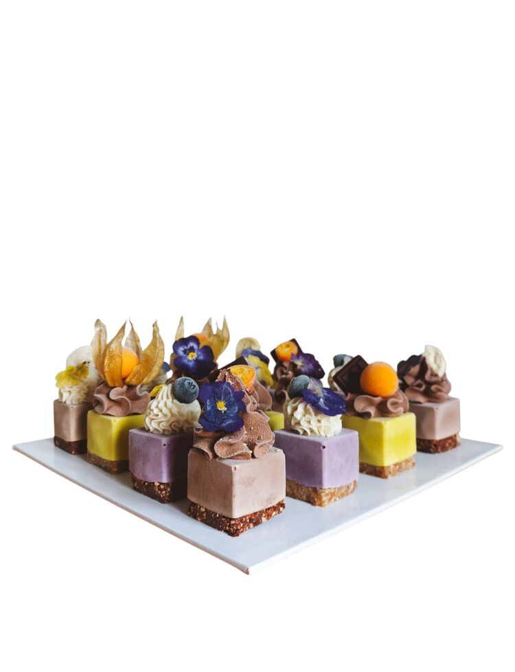 Petit Cubes Raw&Vegan Cheesecake 