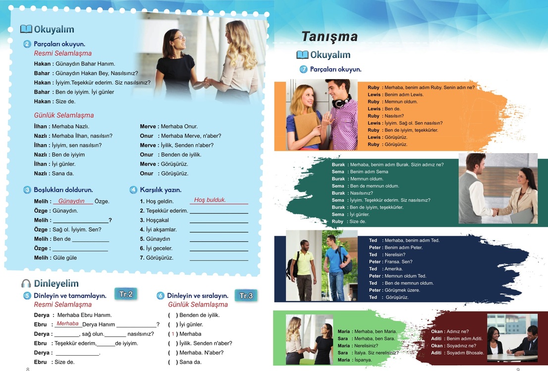 Link Turkish Course Book and Workbook for Foreigners. A1 
