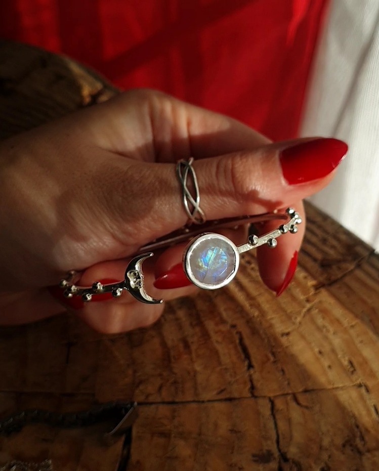 MilkyMoon Aytaşı Cuff Bileklik 