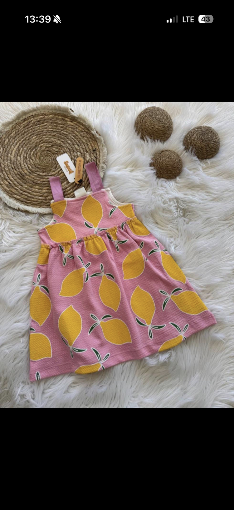 Limonlu elbise 