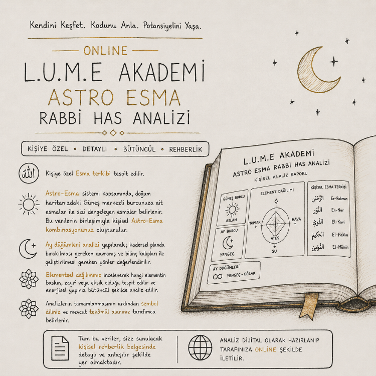 Online L.U.M.E. Astro-Esma Analizi