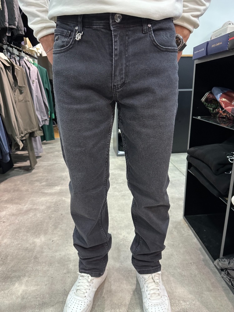 BOSS GRİ KOT PANTOLON