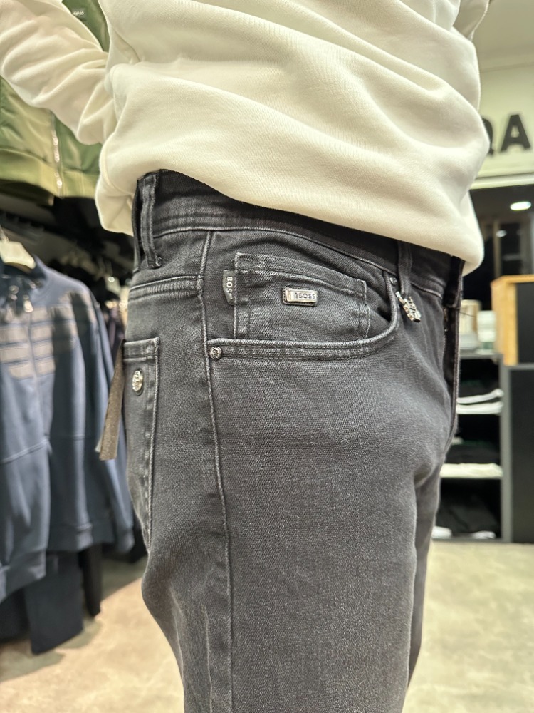 BOSS GRİ KOT PANTOLON