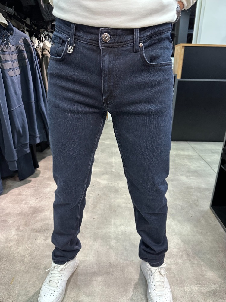 BOSS LACİVERT KOT PANTOLON