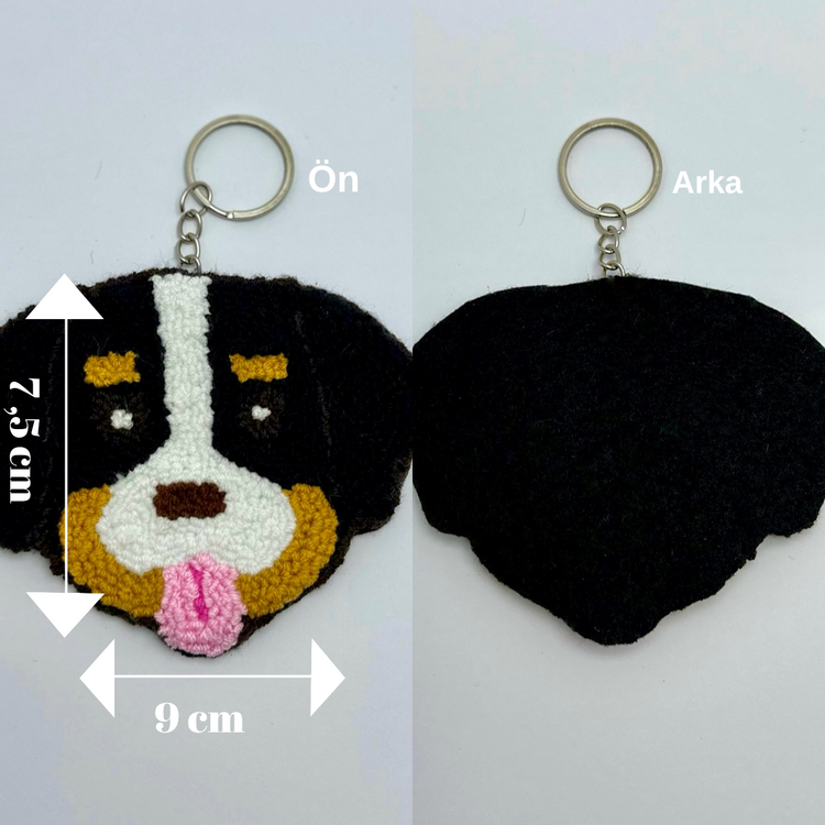 PUNCH KÖPEK TASARIM ANAHTARLIK