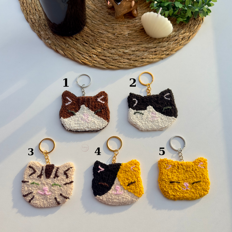 PUNCH KEDİ SURATI ANAHTARLIK