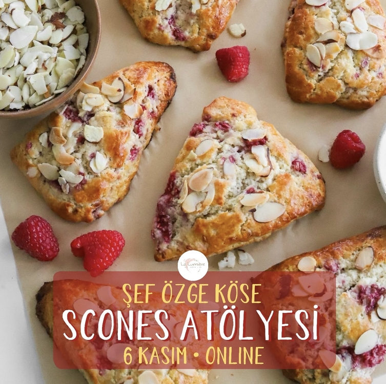ONLINE SCONES ATÖLYESİ - KAYITLI EĞİTİM