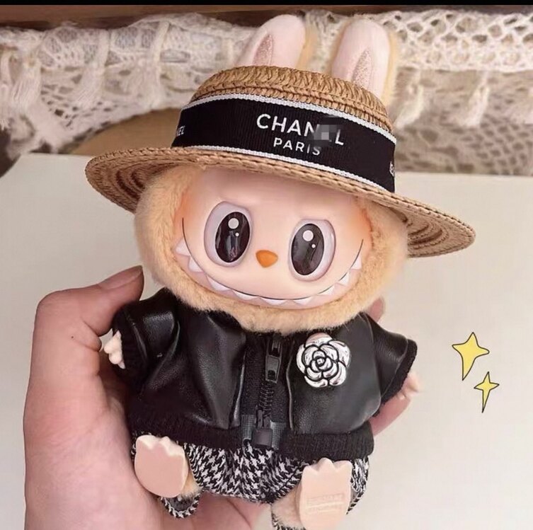 Lüx Labubu bebek kıyafet aksesuarları