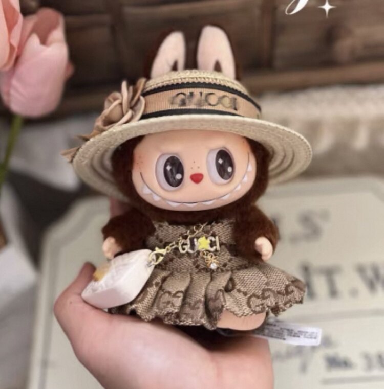Lüx Labubu bebek kıyafet aksesuarları