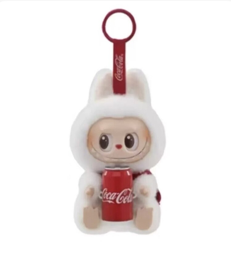 POP MART - LABUBU The Monsters Coca Cola Vinyl Plush - Happy Factor Authentic