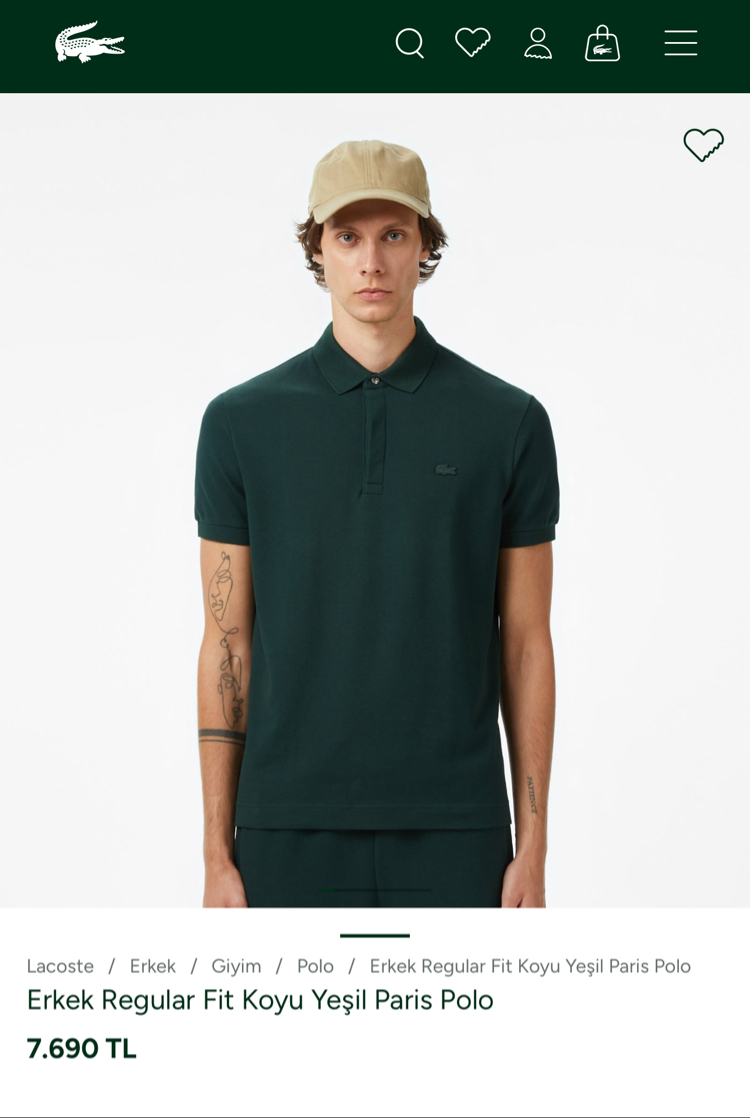Lcst Yakalı T-Shirt
