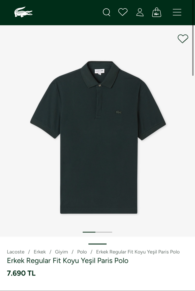 Lcst Yakalı T-Shirt