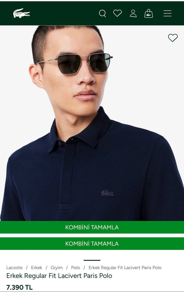 Paris Model Yakalı
