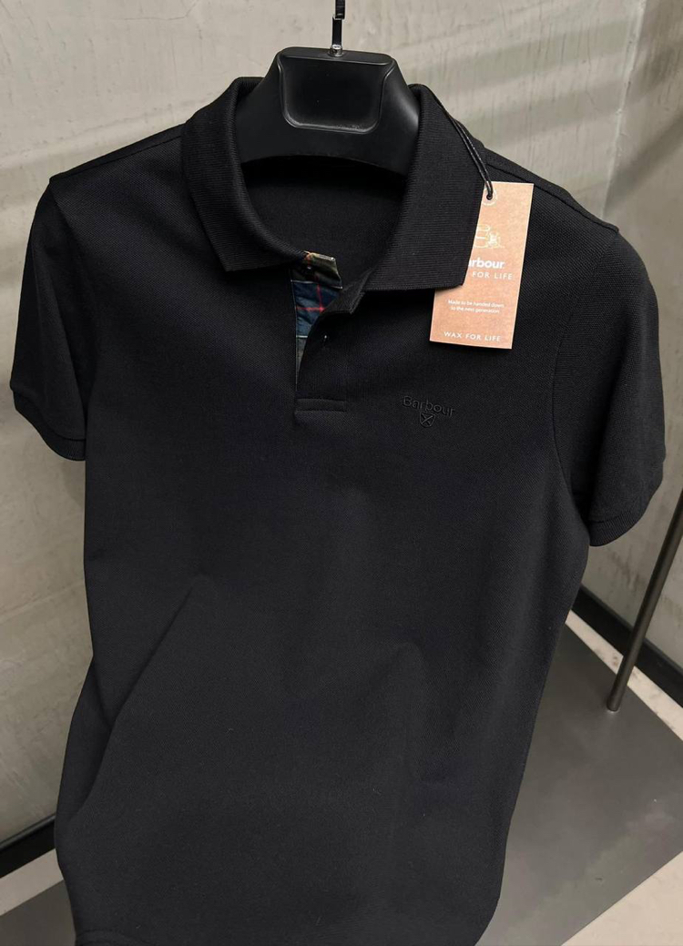 Barbour Yakalı T-Shirt 