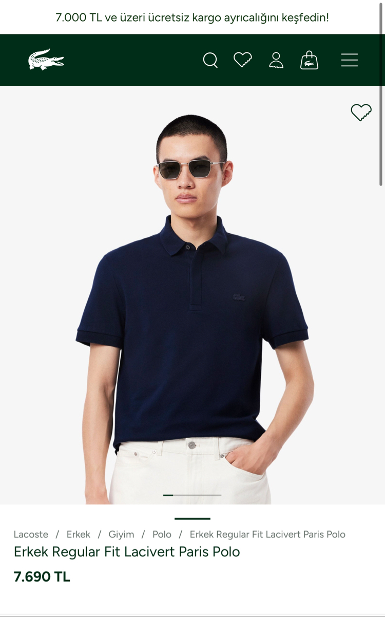 Lcst Yakalı T-Shirt
