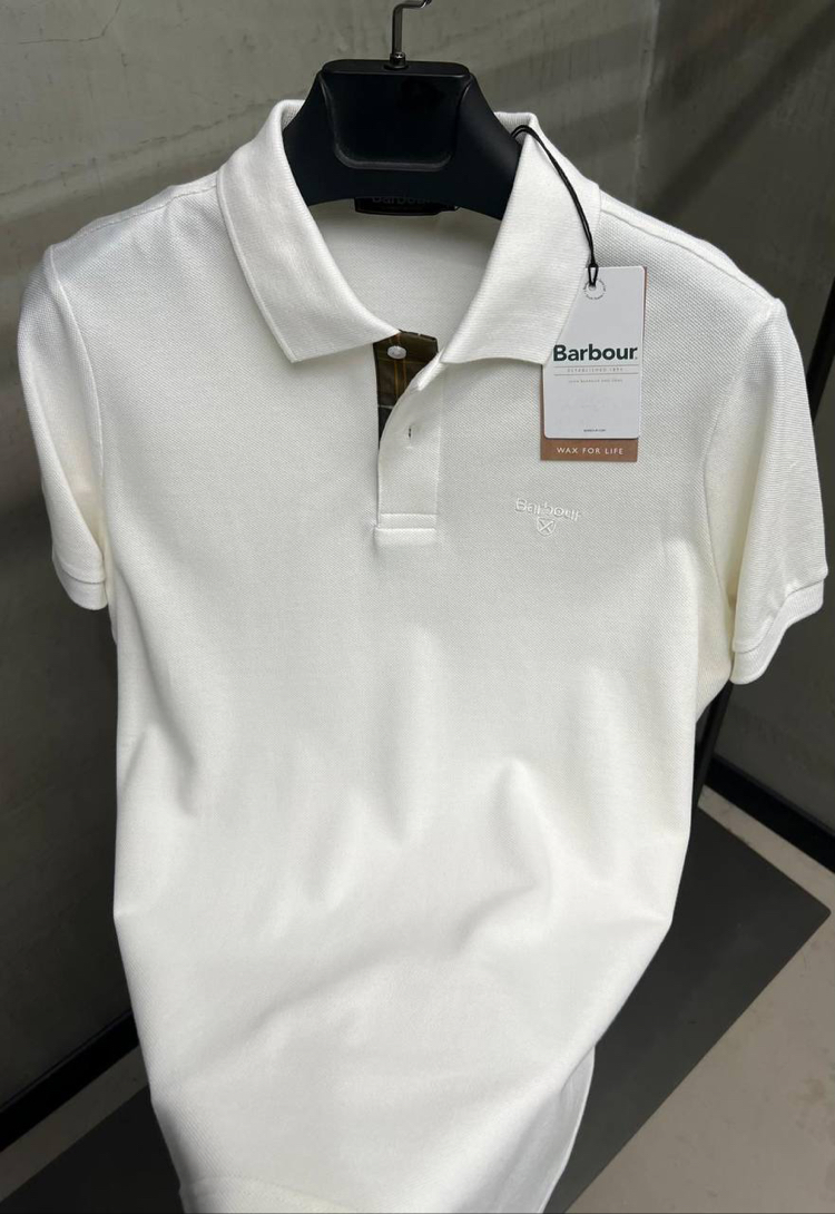 Barbour Yakalı T-Shirt 