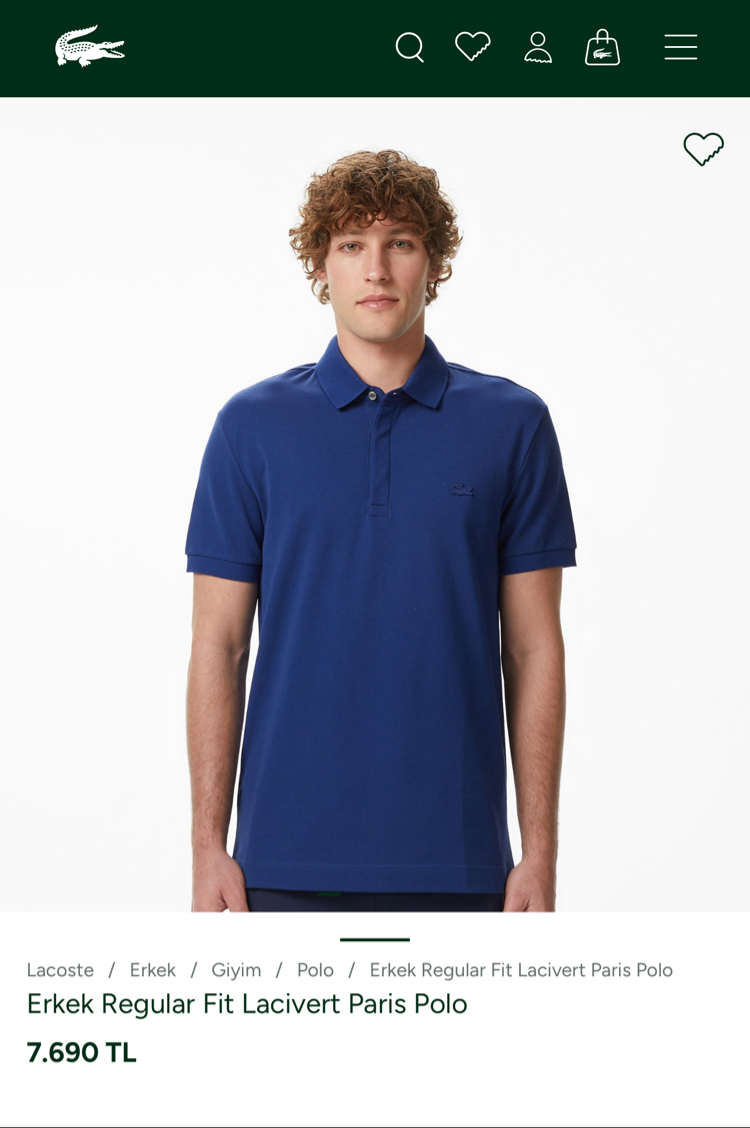 Lcst Yakalı T-Shirt