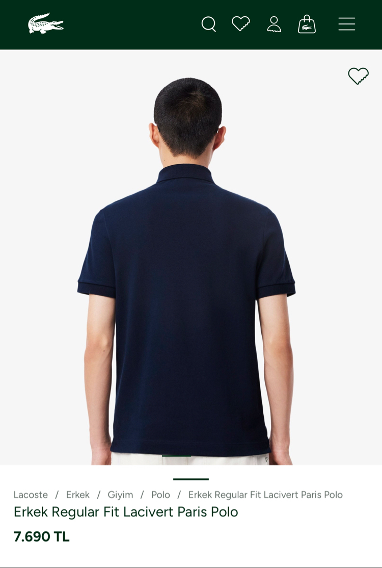Lcst Yakalı T-Shirt