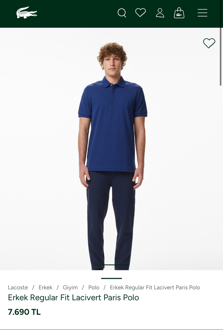 Lcst Yakalı T-Shirt