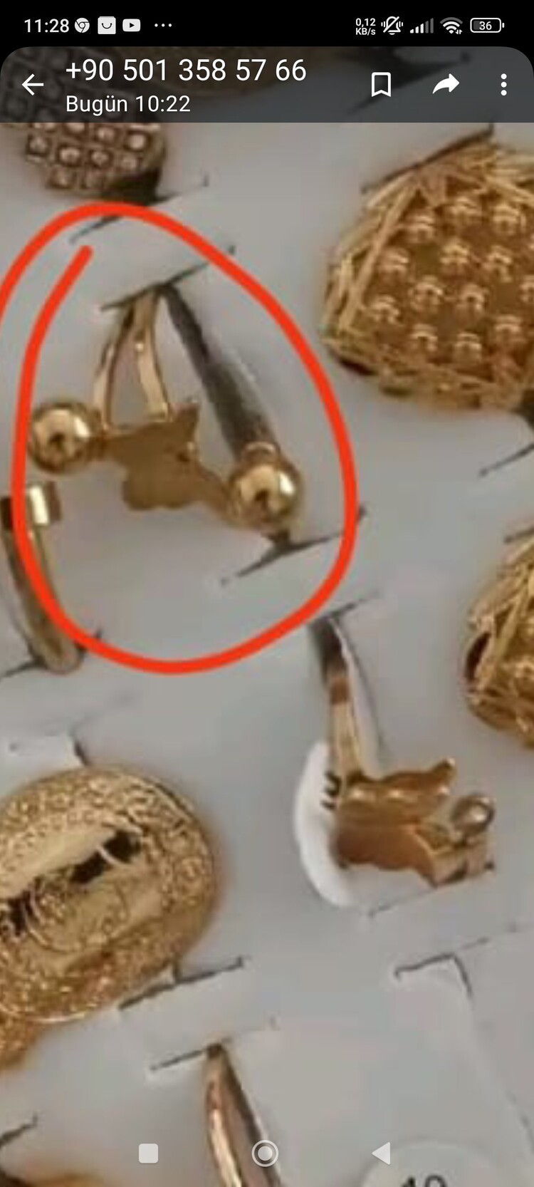 kelebekli kelepçe ve yuzuk