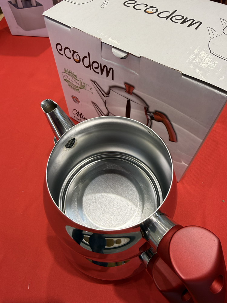Paslanmaz Çelik Mini Çaydanlık
