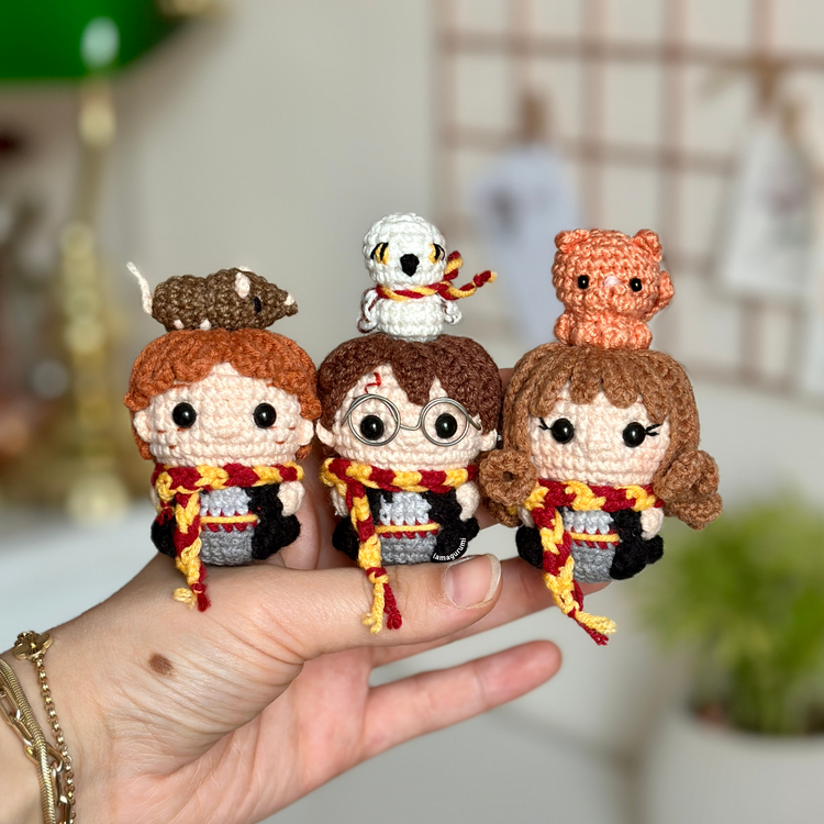 Harry, Hermione, Ron, Hedwig, Scabbers & Hedwig Tarif (PDF)
