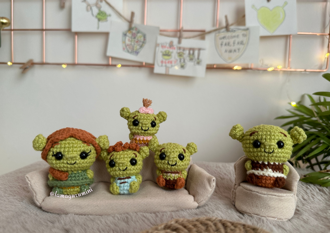 Shrek, Fiona ve Bebekler Tarif (PDF)