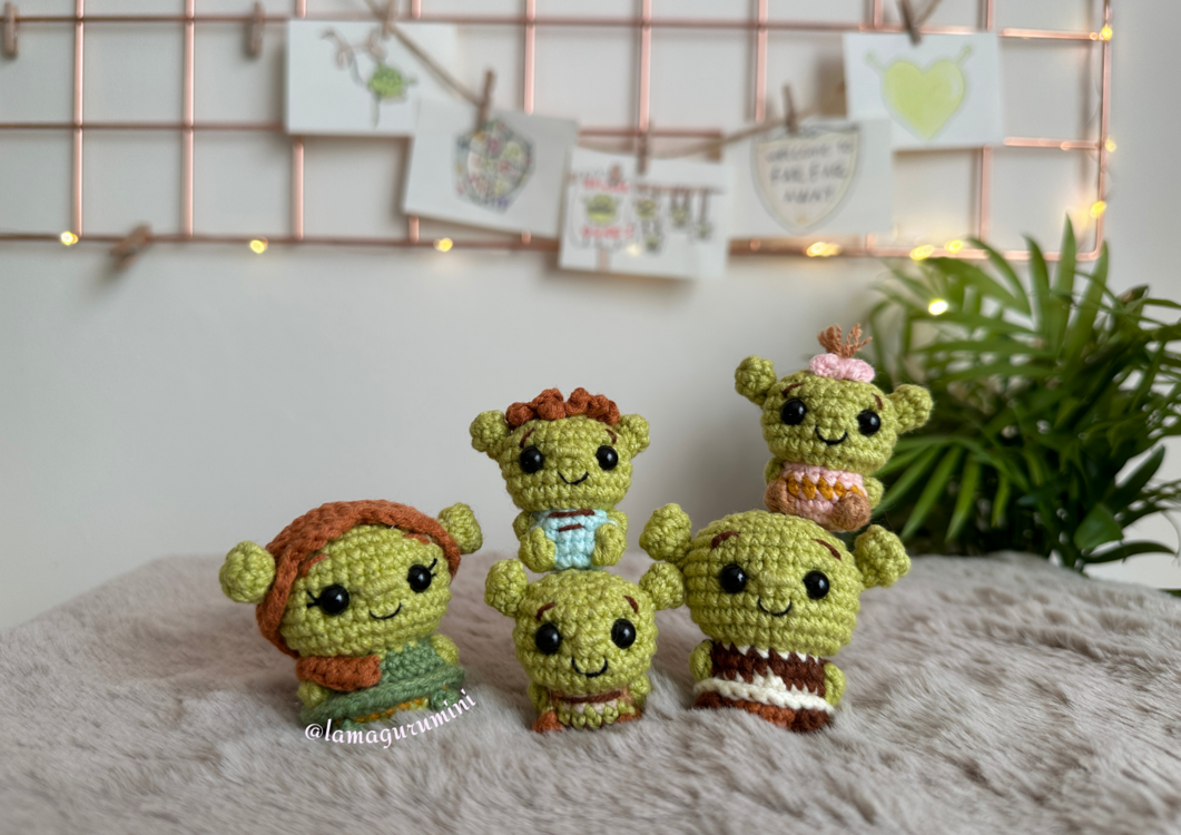 Shrek, Fiona ve Bebekler Tarif (PDF)