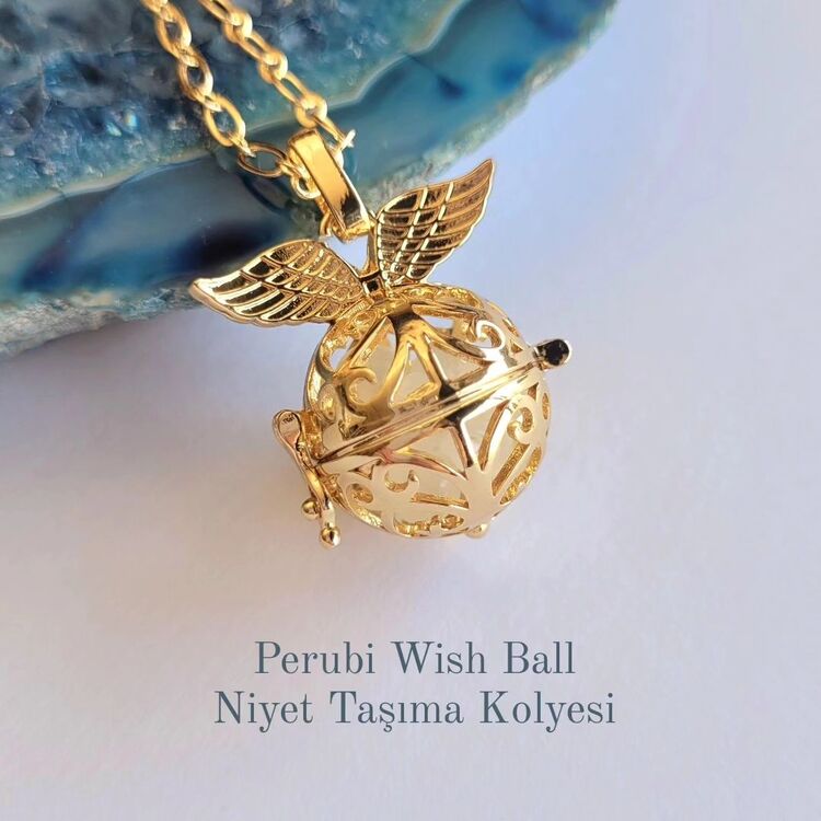 Perubi Wish Ball Niyet Taşıma Kolyesi