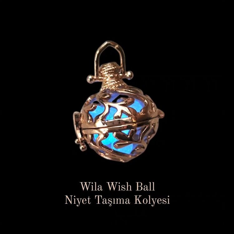 Wila Wish Ball Niyet Taşıma Kolyesi