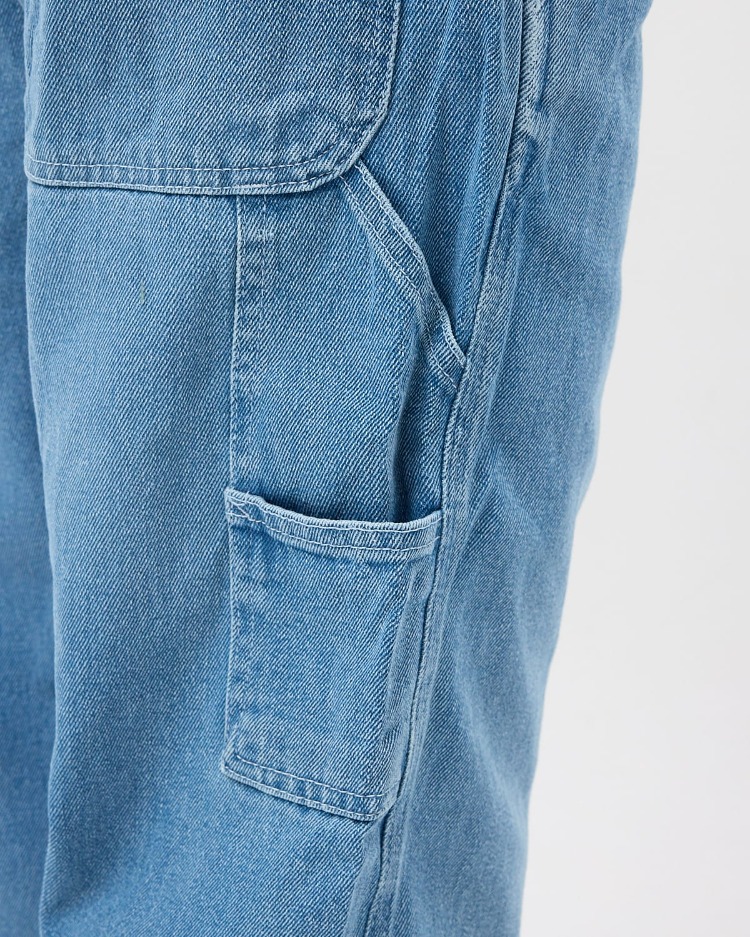 Baggy jean mavi renk 