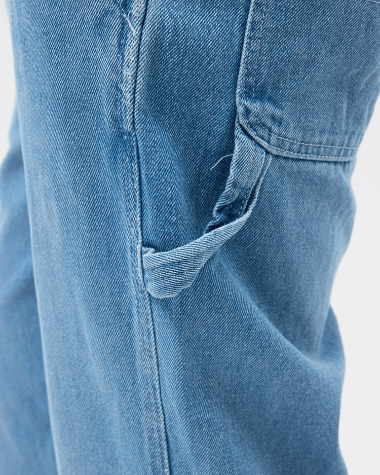 Baggy jean mavi renk 