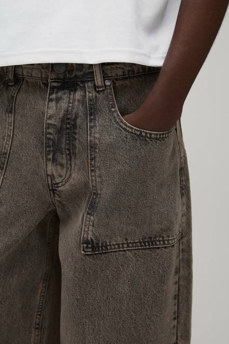 Baggy worker eskitme jean 