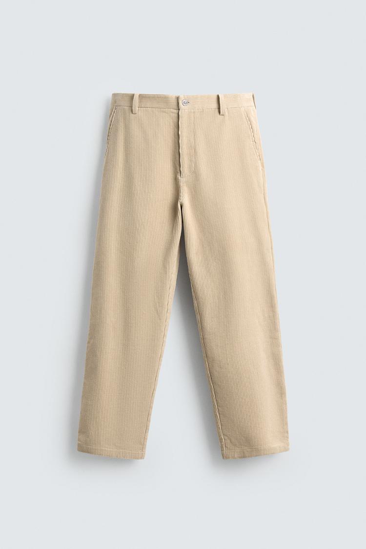 Kalın fitilli kadife pant 
