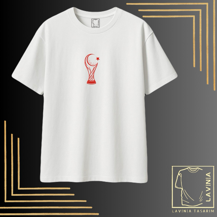 TÜRKİYE 2026 DÜNYA KUPASI TASARIMLI TSHİRT