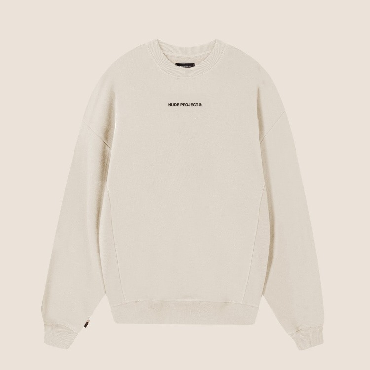 NUDE PROJECT Cult Crewneck Marshmallow